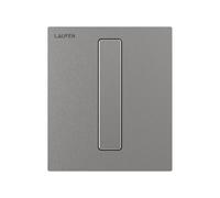 Plaque de cde urinoir lis ineo au103 acier inoxydable brossé 125x10x145 - LAUFEN H9091039280001