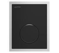 LAUFEN AU108 INEO plaque de pour urinoir, verre, à fleur de surface, cadre en inox poli inclus, 107x1x132mm, H9091080200001