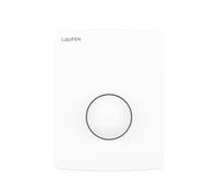 LAUFEN AU109 INEO plaque de commande, pour urinoir, montage anti-vandalisme, 126x17x162mm, H9091090000001, Couleur: blanc