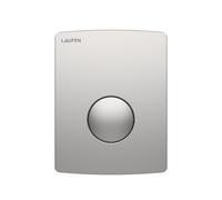 LAUFEN AU109 INEO plaque de commande, pour urinoir, montage anti-vandalisme, 126x17x162mm, H9091099280001, Couleur: acier inoxydable brossé