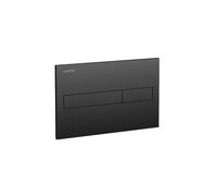 LAUFEN AW1 Plaque de fixation, Dual-Flush, 250x10x160mm, H8956617160001, Couleur: Noir Mat