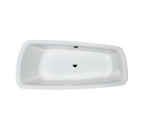LAUFEN Baignoire Palomba à encastrer avec pied 1800x800x455 blanc, bord de baignoire 80 mm, H2438010000001