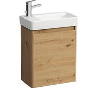 LAUFEN BASE 2.0 bâti-support pour lavabo, 1 porte, charnières à gauche, SoftClose, pour H815955, 454x262x522mm, H4112311082671
