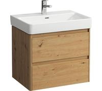 LAUFEN BASE 2.0 bâti-support pour lavabo, 2 tiroirs, SoftClose, système de rangement inclus, pour H810964, 621x446x515mm, H4112821082671
