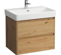 LAUFEN BASE 2.0 bâti-support pour lavabo, 2 tiroirs, SoftClose, système de rangement inclus, pour H810967, 669x446x515mm, H4112921082671