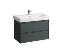 LAUFEN BASE 2.0 bâti-support pour lavabo, 2 tiroirs, SoftClose, système de rangement inclus, pour H813965, 821x446x515mm, H4113021082661
