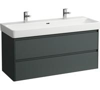 LAUFEN BASE 2.0 bâti-support pour lavabo, 2 tiroirs, SoftClose, système de rangement inclus, pour H814965, 1168x446x515mm, H4113221082661