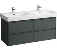 LAUFEN BASE 2.0 bâti-support pour lavabo, 4 tiroirs, SoftClose, système de rangement inclus, pour H814966, 1168x446x515mm, H4113241082661