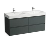 LAUFEN BASE 2.0 bâti-support pour lavabo, 4 tiroirs, SoftClose, système de rangement inclus, pour H814968, 1269x446x515mm, H4113341082661