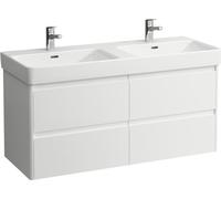 LAUFEN BASE 2.0 bâti-support pour lavabo, 4 tiroirs, SoftClose, système de rangement inclus, pour H814966, 1168x446x515mm, H4113241082601
