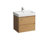 LAUFEN BASE 2.0 bâti-support pour lavabo, 2 tiroirs, SoftClose, système de rangement inclus, pour H810964, 621x446x515mm, H4112821082671