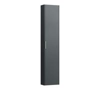 Laufen Base - Armoire haute, 165x35x19 cm, 1 porte, charnières à droite, gris H4026421102661