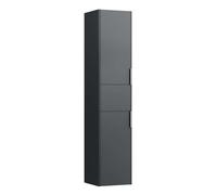 Laufen Base - Armoire haute, 165x35x34 cm, 1 tiroir, 2 portes, charnières à droite, gris H4027111102661