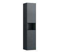 Laufen Base - Armoire haute, 165x35x34 cm, 2 portes, charnières à droite, gris H4027021102661