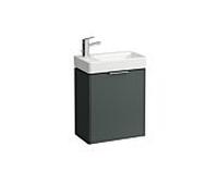 Laufen BASE für PRO S sous lavabo H4021011102661 47x26,5x53cm, porte 2000 , charnière à gauche, gris trafic