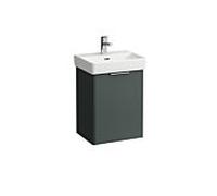 Laufen BASE für PRO S sous lavabo H4021111102661 41,5x32x53cm, porte 2000 , charnière à gauche, gris trafic