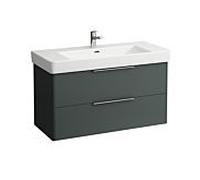 Laufen BASE für PRO S sous lavabo H4024521102661 101x44x53cm, 801 tiroirs, gris trafic