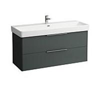 Laufen BASE für PRO S sous lavabo H4024921102661 116x44x53cm, 801 tiroirs, gris trafic