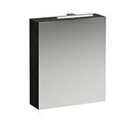 LAUFEN Base H4027521102631 miroir LED H4027521102631 60x70x18,5cm, orme foncé, butée à droite
