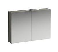 LAUFEN Base H4028521102621 miroir LED H4028521102621 100x70x18,5cm, orme clair