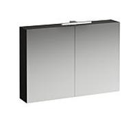 LAUFEN Base H4028521102631 miroir LED H4028521102631 100x70x18,5cm, orme foncé
