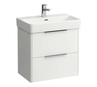Laufen Base - Meuble-lavabo, 52x57x36 cm, 2 tiroirs, blanc mat H4022121102601