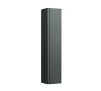 LAUFEN Base pour Ino Hochschrank, 1 porte, charnières à droite, poignée en aluminium anodisé, H4030321102661, Couleur: Trafic gris