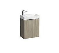 LAUFEN Base pour meuble sous-vasque PRO S H4021011102621 47x26,5x53cm, porte 2000 , charnière gauche, Ulme hell