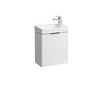 LAUFEN Base pour meuble sous-vasque PRO S H4021021102611 47x26,5x53cm, porte 2000 , charnière à droite, blanc brillant