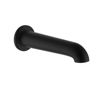 Pure bec mural fixe 175 mm pvd titane noir mat - LAUFEN HF901771428000