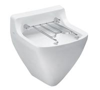 LAUFEN Bernina Evier, avec rinçage du bord, entrée intérieure, avec grille rabattable, 505x510x710mm, H8542110000001