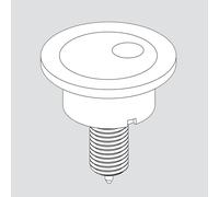 LAUFEN Bouton de chasse d’eau, H8950530000001,