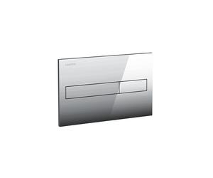 Laufen bouton de chasse d'eau pour WC chrome brillant H8956610040001