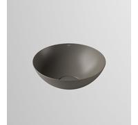 Vasque Laufen CHARACTERS H512CA17071121 300x300x118 mm, sans plage de robinetterie, sans perçage pour robinetterie, sans trop-plein, coloris : Gravel mat
