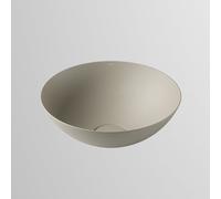 Vasque Laufen CHARACTERS H512CA27091121 360x360x137 mm, sans plage de robinetterie, sans perçage pour robinetterie, sans trop-plein, coloris : Silk mat