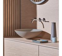 Vasque Laufen CHARACTERS H512CA57071121 450x450x149 mm, sans plage de robinetterie, sans perçage pour robinetterie, sans trop-plein, coloris : Gravel mat