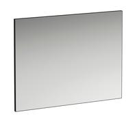 Frame 25 miroir avec cadre aluminium 900mm 900x25x700mm noir mat - LAUFEN H4474059004501