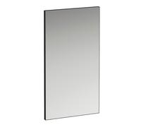 Frame 25 miroir avec cadre aluminium 450mm 450x25x825mm noir mat - LAUFEN H4474009004501