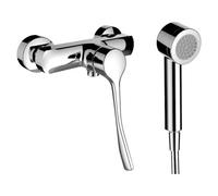 Laufen Citypro - Mitigeur de douche mural avec pomme de douche, chrome HF500952100694