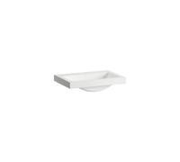 Vasque Laufen CLASSICS H512CL30001111 585 x 405 x 135 mm, avec plage de robinetterie, un trou de robinetterie, sans trop-plein, blanche