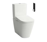 Laufen Cleanet Meda - Bidet électronique sur pied avec céramique, évacuation vario, Rimless, abattant SoftClose, blanc H606110000S002