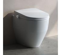 LAUFEN Cleanet Meda WC japonais au sol avec Silent Flush et abattant, H605110000S002,