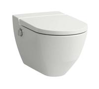 Laufen Cleanet Navia - Bidet électronique avec céramique, suspendu, Rimless, abattant SoftClose, LCC Active, blanc H820601A000001