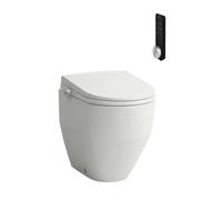 Laufen Cleanet Pro - Bidet électronique sur pied avec céramique, évacuation vario, Rimless, abattant SoftClose, blanc H603890000S002