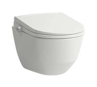 Laufen Cleanet Pro Lite - Bidet électronique avec céramique, suspendu, Rimless, abattant SoftClose, blanc H613890000S002