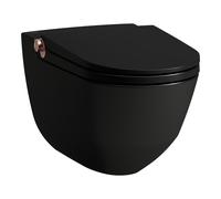 Laufen Cleanet Riva toilette lavante suspendue sans collerette noir H8206917190001
