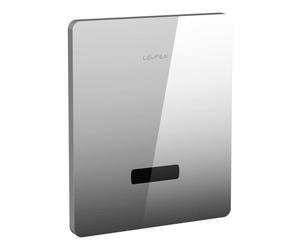 Laufen - Commande électronique de chasse d'eau d’urinoir, alimentation secteur, chrome HF771612100000