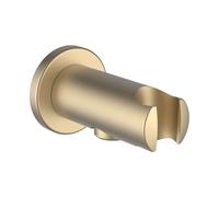 Laufen - Coude mural avec support, dorée mat brillant HF504778462000