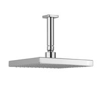 Pomme de douche complète carrée 202 x 202 mm chromé - LAUFEN HF960107100001