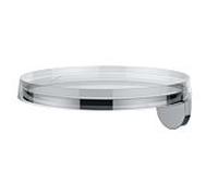 LAUFEN étagère Kartell H3853330040001 185 x 185 mm, avec disque décoratif transparent
